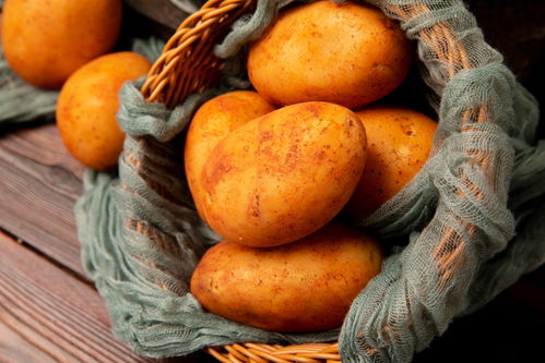 市场菜市马铃薯土豆食材食品蔬菜摄影图 果蔬图片素材
